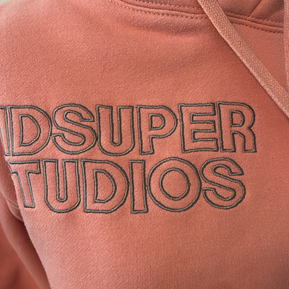 KidSuper Studios Logo Pink Sweatshirt and Sweatpants, with Embroidered Motif - Picture 10 of 16